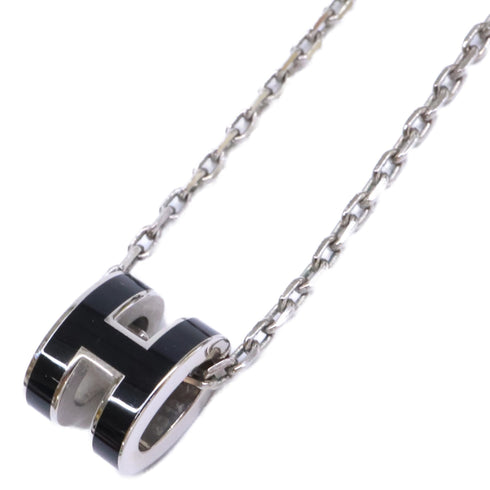 Pop H Pendant Necklace Sterling Silver