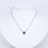 Pop H Pendant Necklace Sterling Silver