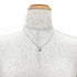 Pendant Necklace 18K White Gold With Diamond