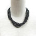 Pendant Necklace Sterling Silver with Hematite