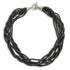 Pendant Necklace Sterling Silver with Hematite