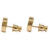 Earrings Gold-Tone Metal