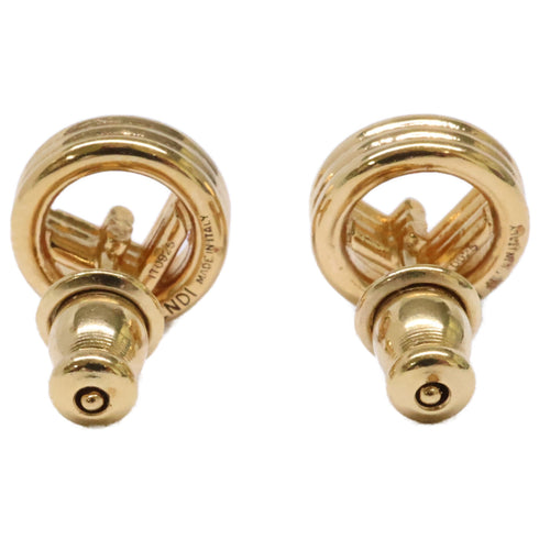 Earrings Gold-Tone Metal