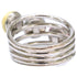 CC Logo Ring Silver-Tone Metal