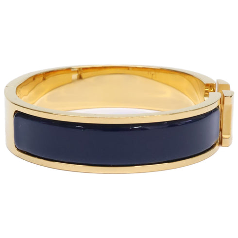 Click H Bracelet Ultramarine Enamel and Gold