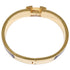 Click H Bracelet Ultramarine Enamel and Gold