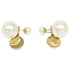 Earrings Tribal Gold-Tone Metal