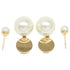 Earrings Tribal Gold-Tone Metal