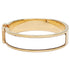 Click H Enamel Bracelet Metal Gold