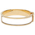 Click H Enamel Bracelet Metal Gold