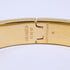 Click H Enamel Bracelet Metal Gold