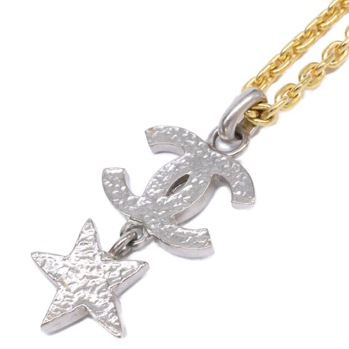 CC Logo Pendant Necklace Sterling Silver