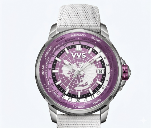 VVS Watches™ Voyager | Earth GMT