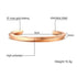 Twisted Unisize Men's Minimalist Bangle