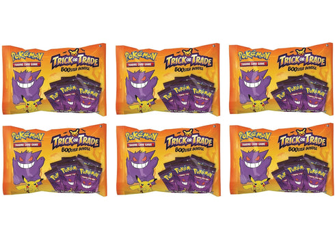 Pokémon TCG Trick or Trade Halloween Booster Bundle (40 Packs) 6x Lot