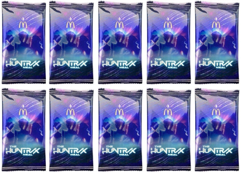 2026 McDonald's KPop Demon Hunters The Huntrix Photocard Pack Promotional Meal Exclusive Pack 10x Lot