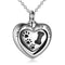 Pawprint Memorial Pet Urn Necklace