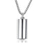 Cylinder Memorial Vessel Urn Pendant Necklace