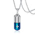 Hollow Pill Urn Necklace