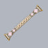 Iced Out Clover Apple Watch Band