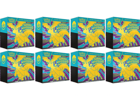 2026 Pokémon Mega Evolution Ascended Heroes Elite Trainer Box 8x Lot