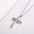 Lord Prayer Cross Ash Urn Pendant Necklace