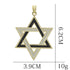 Iced Out Star of David Pendants Necklace