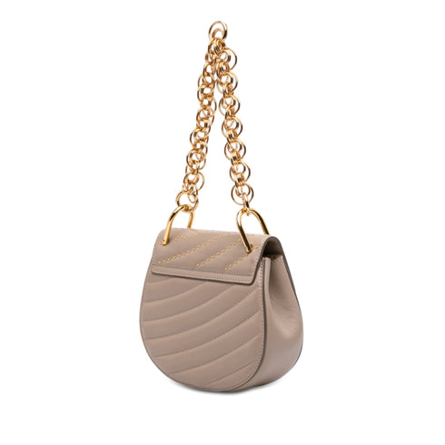 Drew Bijou Crossbody Bag Quilted Leather Mini