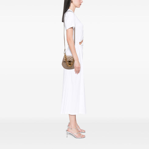 Drew Bijou Crossbody Bag Quilted Leather Mini