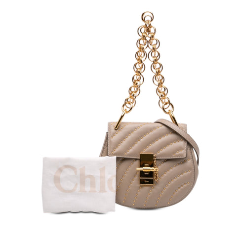 Drew Bijou Crossbody Bag Quilted Leather Mini
