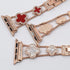 Iced Out Clover Apple Watch Band