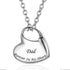 Heart Keepsake Urn Necklace