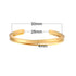 Twisted Unisize Men's Minimalist Bangle