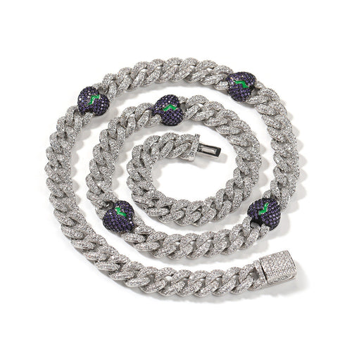 Broken Heart Cuban Chain