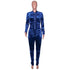 Velvet Stacked Zipper Tracksuit