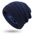 Winter Knit Satin Lined Beanies