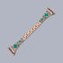 Iced Out Clover Apple Watch Band