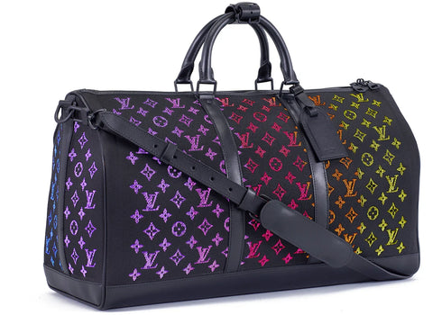 Louis Vuitton Keepall LED Monogram 50 Black