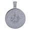 Iced Out Round Allah Necklace
