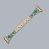 Iced Out Clover Apple Watch Band