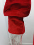 Velvet Hoodie Crop Top Tracksuit
