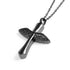 Lord Prayer Cross Ash Urn Pendant Necklace