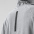 1054. Towel Terry Reversible Hoodie - Heather Grey