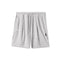 1094. Towel Terry Relaxed Short - Heather Grey