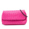 Expandable Chain Crossbody Bag Intrecciato Nappa Small