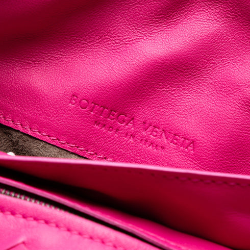 Expandable Chain Crossbody Bag Intrecciato Nappa Small