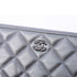 O Case Clutch Quilted Iridescent Lambskin Large