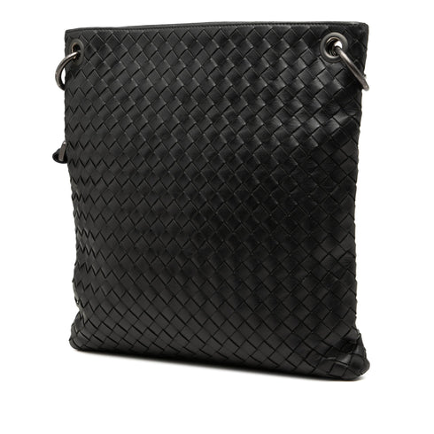 Flat Messenger Bag Intrecciato Nappa Medium