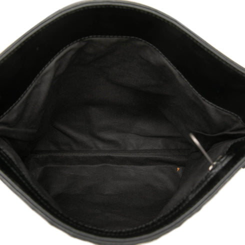 Flat Messenger Bag Intrecciato Nappa Medium
