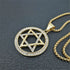 Icy Star of David Pendant Necklace